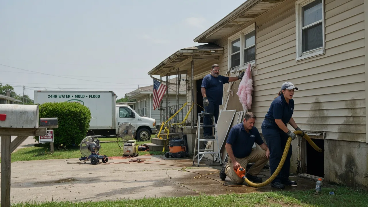 Water Damage Repair in Sour Lake, TX near me